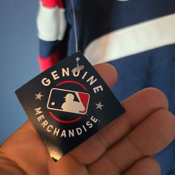 Cleveland Guardians Hoodie – Navy/Red/White (Size M, New With Tags) - Picture 8 of 9